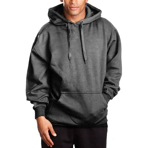 Mens Grey Hoodies & Pullovers 